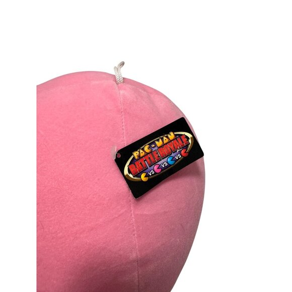 Pink Pac-Man Plush Battle Royale Bandai Namco Ghost 13" Plush NWT - Picture 4 of 5